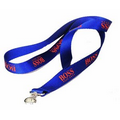 1" (25mm) Polyester lanyards